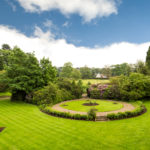 Manicured gardens at Mercure Burton Upon Trent Newton Park Hotel, lawns